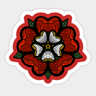 Tudor Rose Sticker